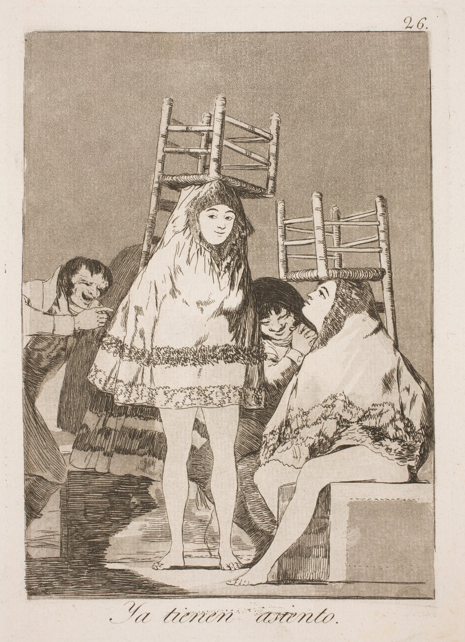 Lopulta paikallaan tekijältä Francisco de Goya