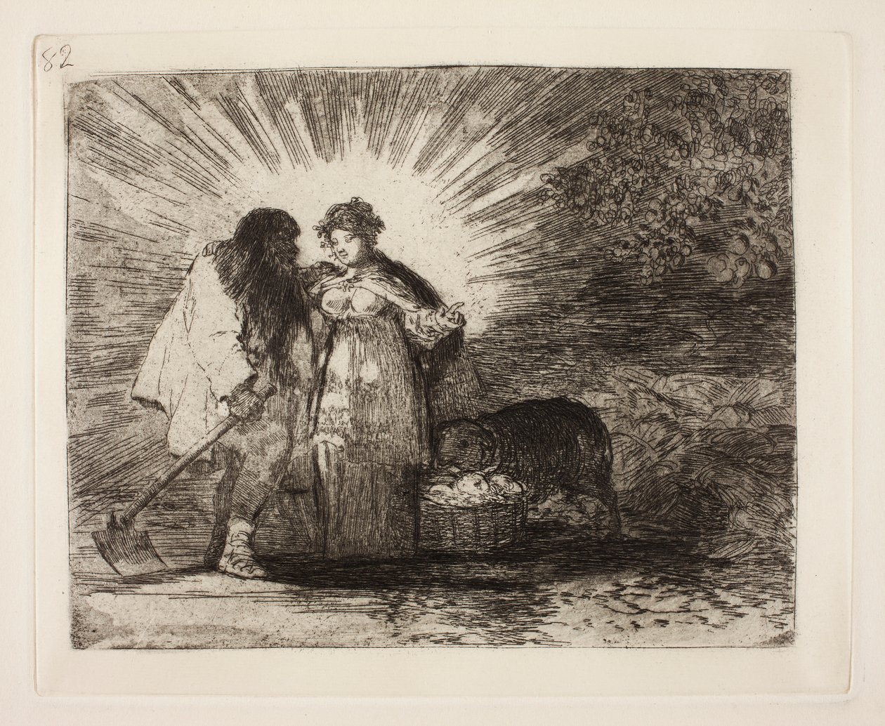 Suomi: The Disasters of War, levy nro 82 tekijältä Francisco de Goya