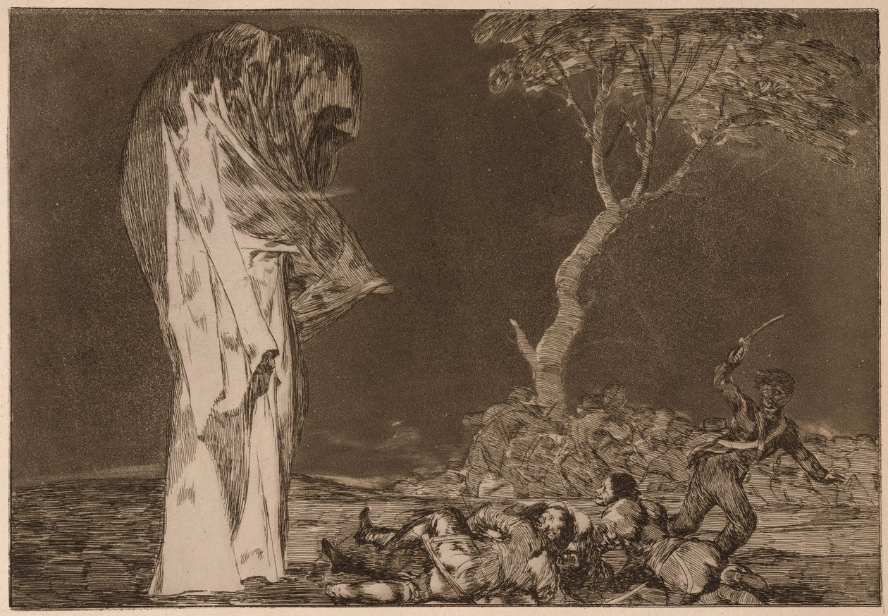Folly of Fear (Disparate de miedo), sarjasta Los Disparates tekijältä Francisco de Goya