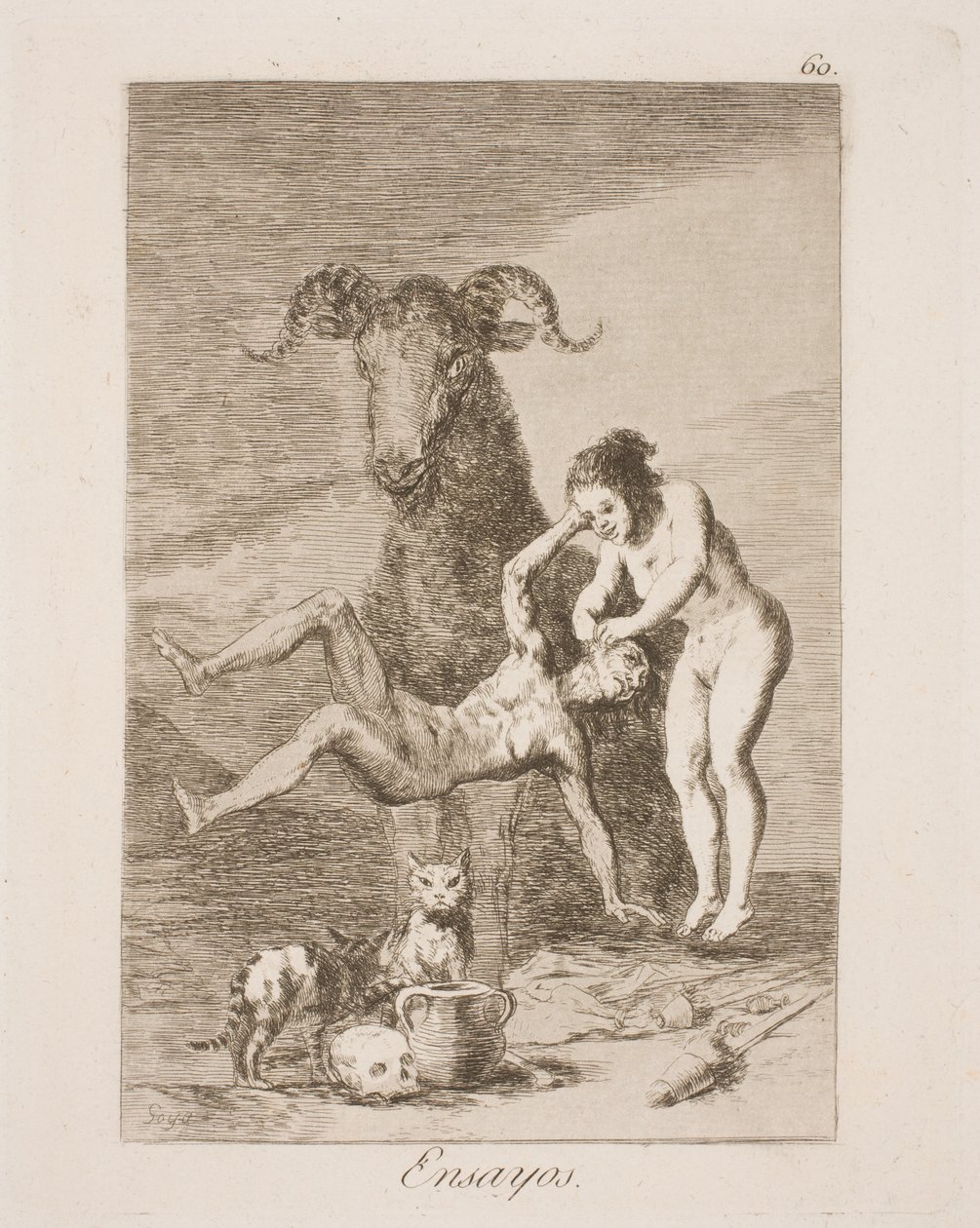 Yrittää tekijältä Francisco de Goya