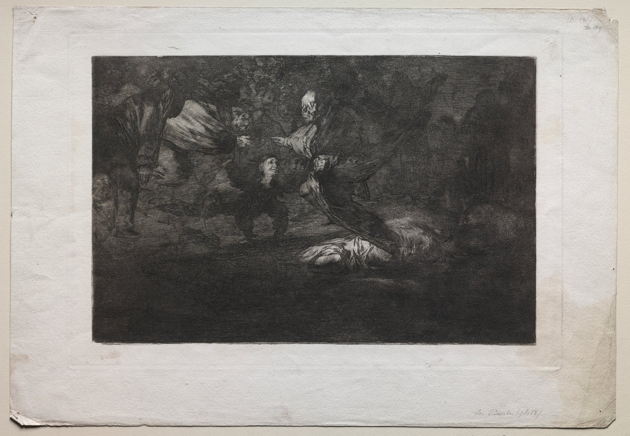 Jumala luo heidät ja he liittyvät yhteen tekijältä Francisco de Goya