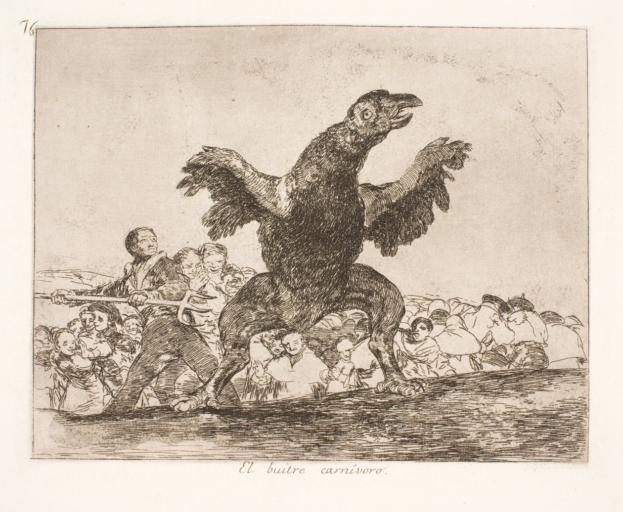 Korppikotka (76) tekijältä Francisco de Goya