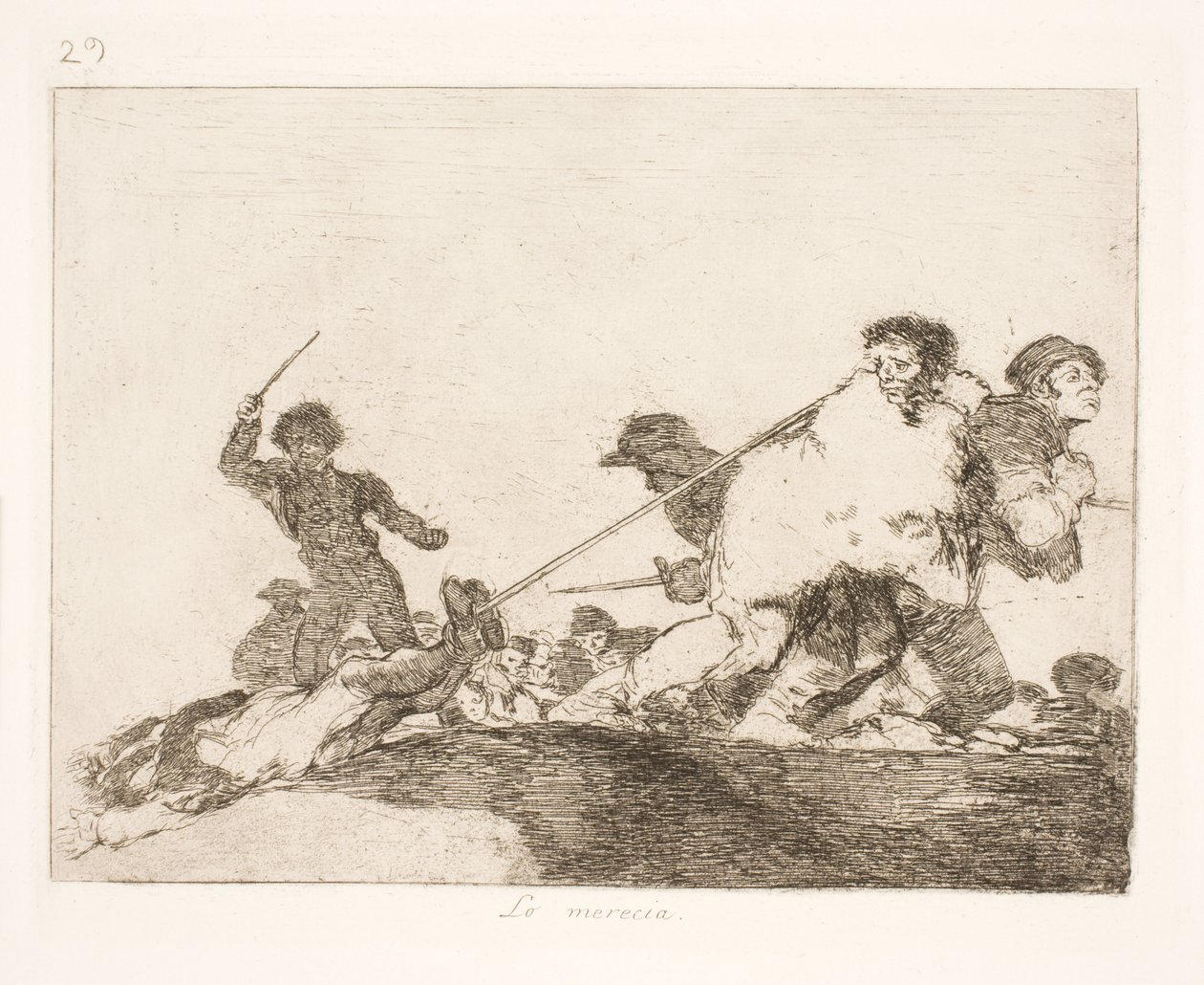 Hän ansaitsi sen (29) tekijältä Francisco de Goya