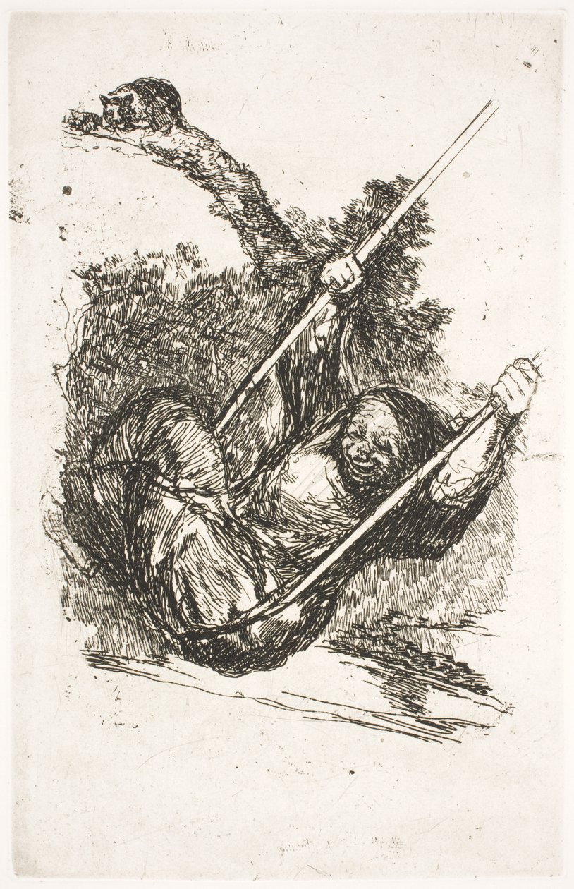 Noita vauhdissa tekijältä Francisco de Goya