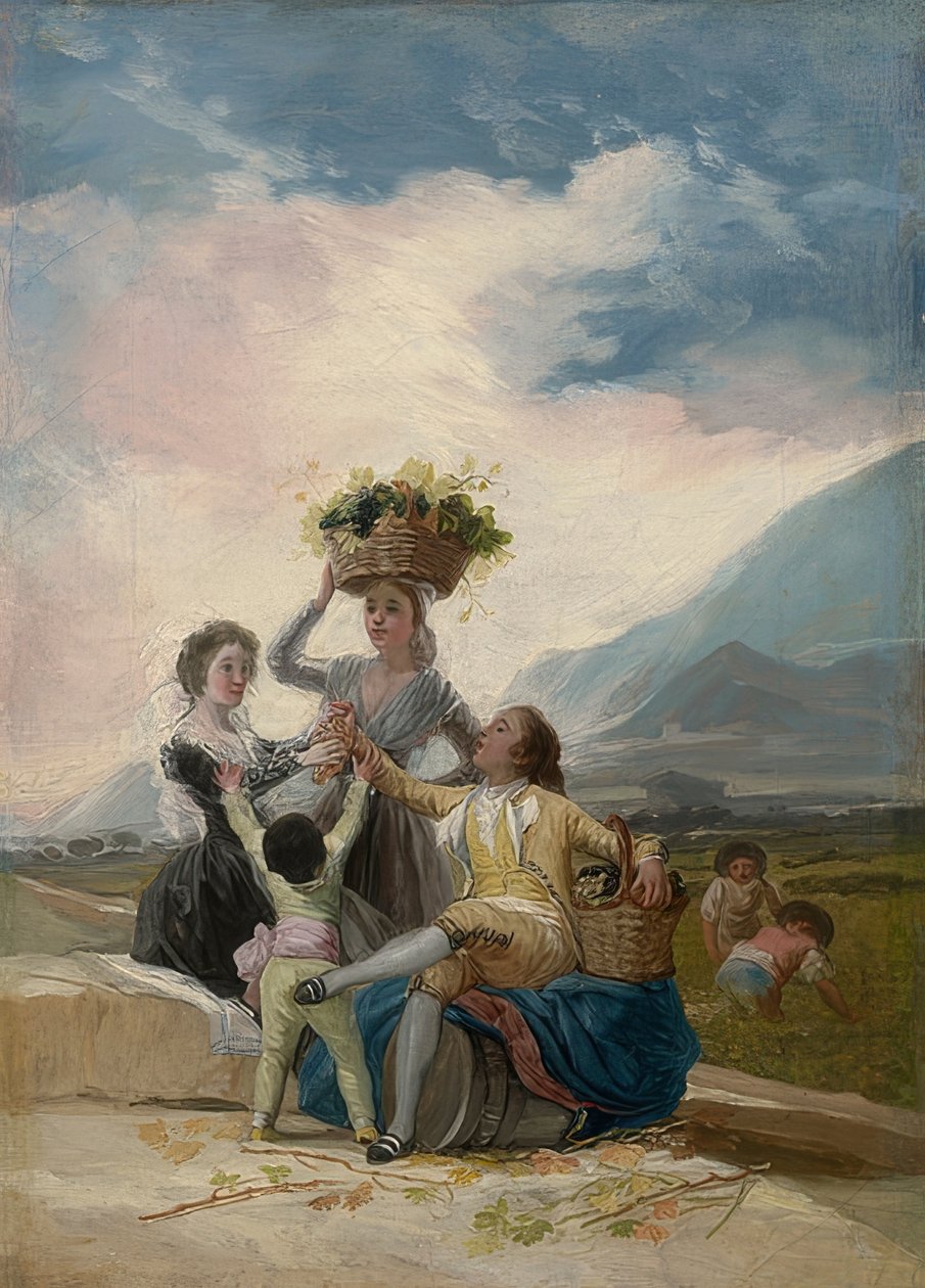 Herbst. 1786 tekijältä Francisco de Goya