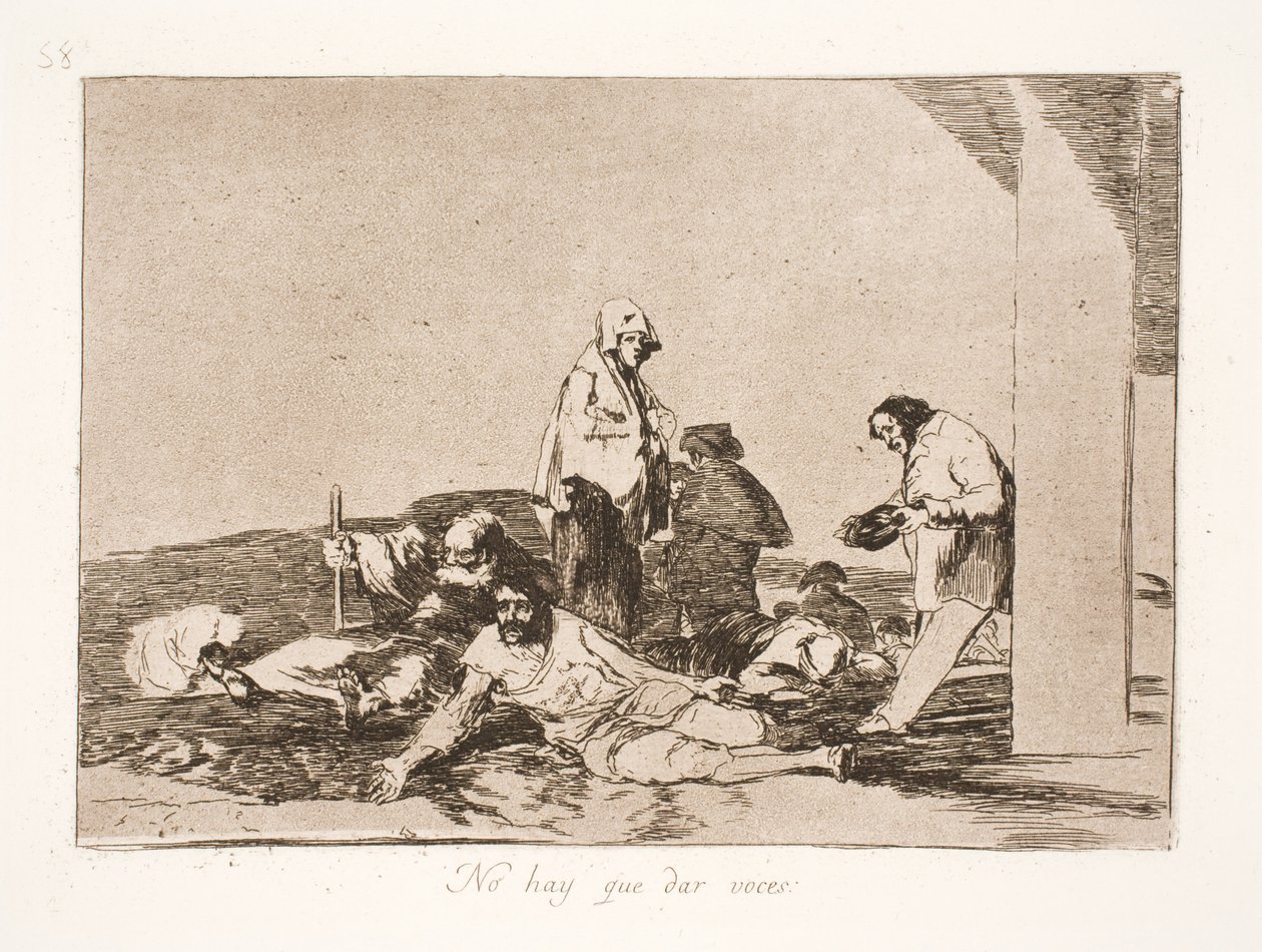 Mitä hyötyä valittamisesta (58) tekijältä Francisco de Goya