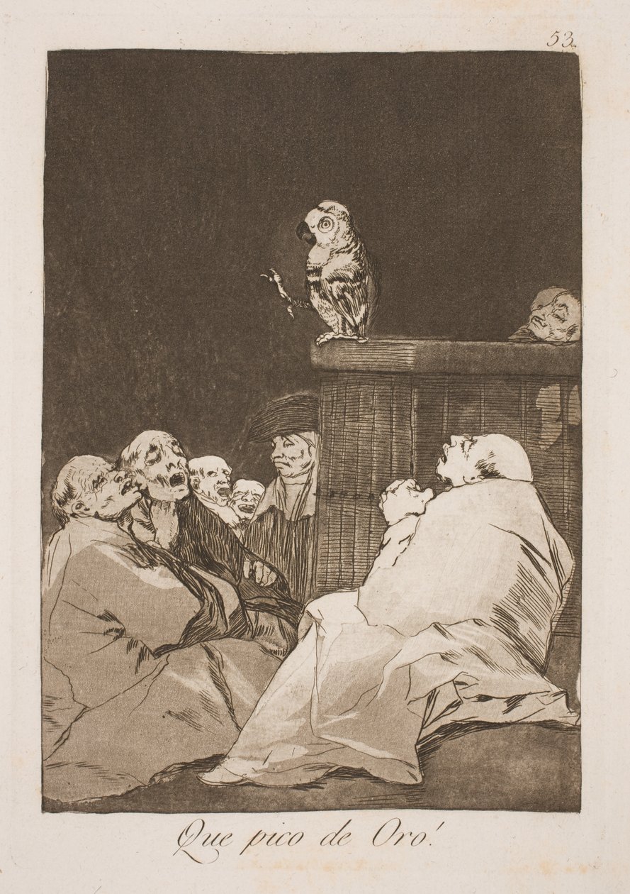 Mikä kultanokka tekijältä Francisco de Goya