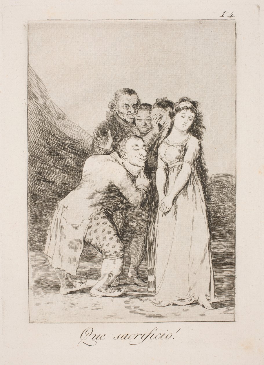 Mikä uhraus tekijältä Francisco de Goya