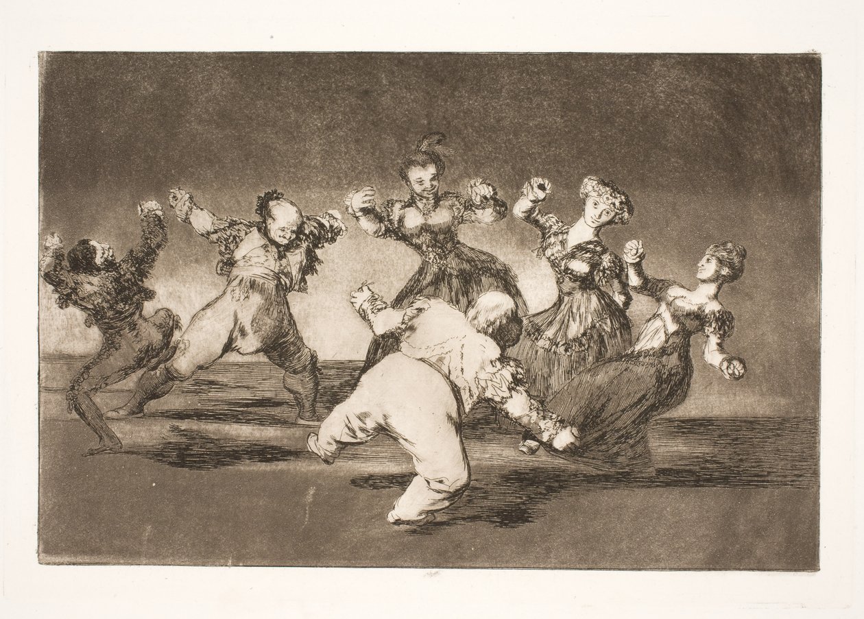 Jos Marion haluaa tanssia, hänen on kohdattava seuraukset itse tekijältä Francisco de Goya