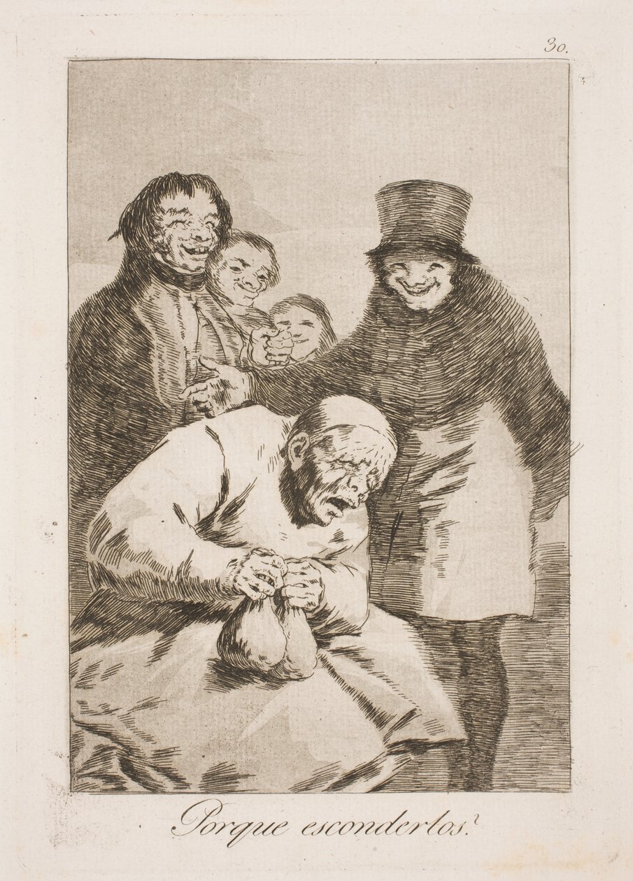 Miksi pelastaa heidät? tekijältä Francisco de Goya