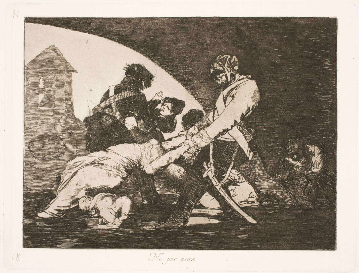 Ei heiltä (11) tekijältä Francisco de Goya