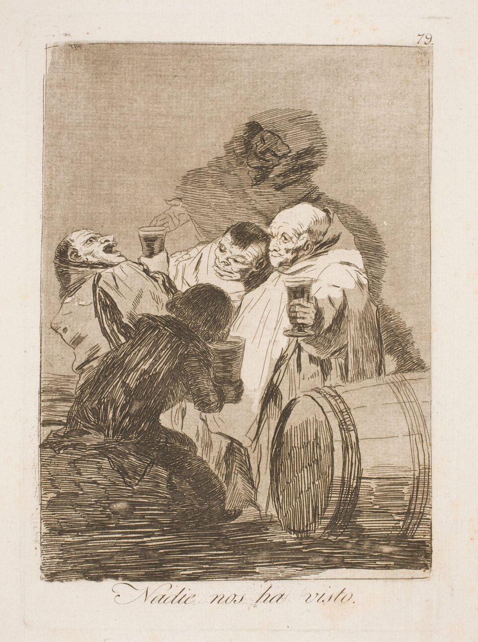 Kukaan ei ole nähnyt meitä tekijältä Francisco de Goya