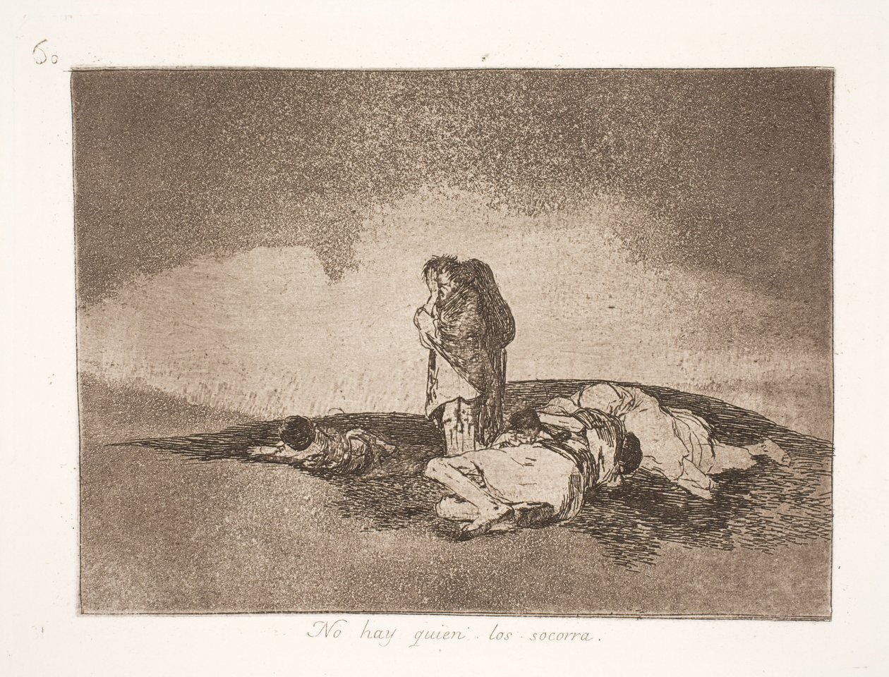 Kukaan ei auta (60) tekijältä Francisco de Goya
