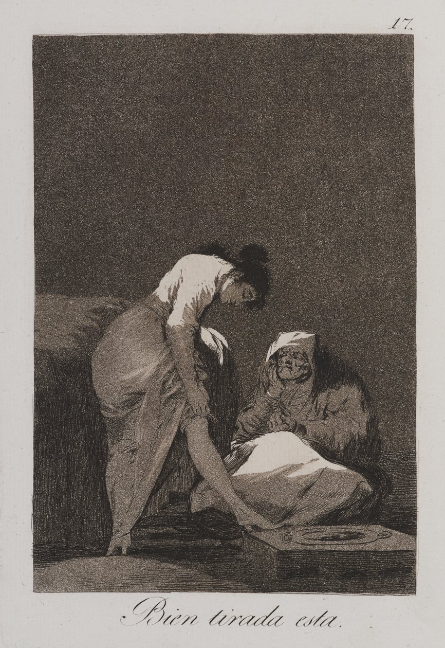 Se on mukavasti venytetty tekijältä Francisco de Goya