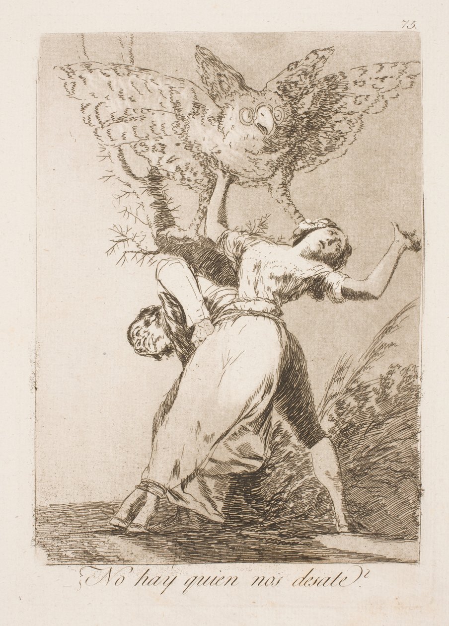 Emmekö silloin voi erota? tekijältä Francisco de Goya