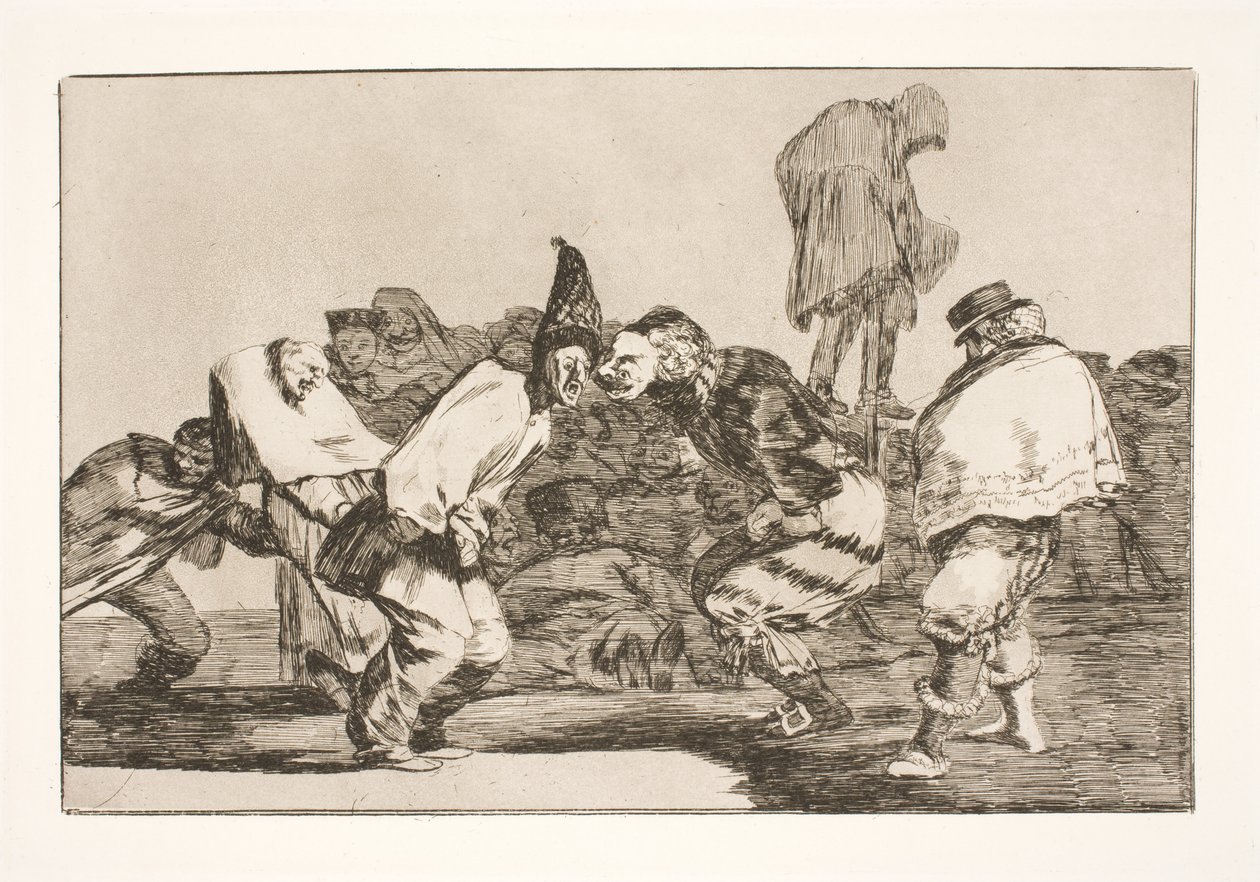 Karnevaalin hulluus (Äiti sinä, karnevaali, sillä huomenna on tuhkaa) tekijältä Francisco de Goya