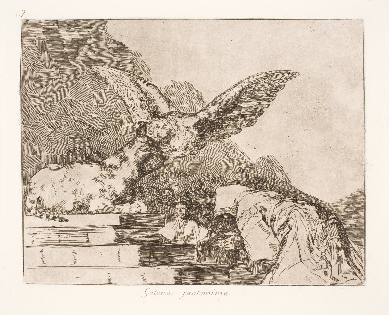 Ostin leipää ja piikkejä (73) tekijältä Francisco de Goya