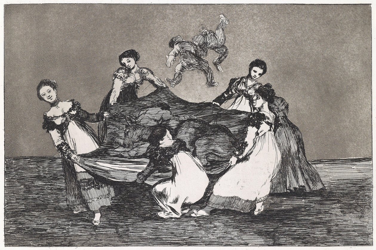 Sananlaskut), painos tekijältä Francisco de Goya