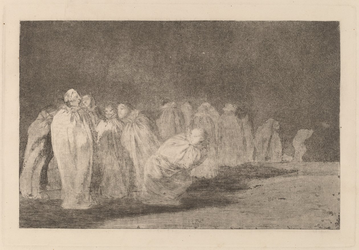 Los ensacados (The Men in Sacks) tekijältä Francisco de Goya