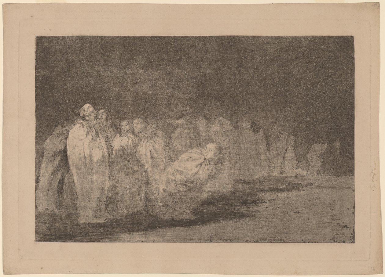 Los ensacados (The Men in Sacks) tekijältä Francisco de Goya