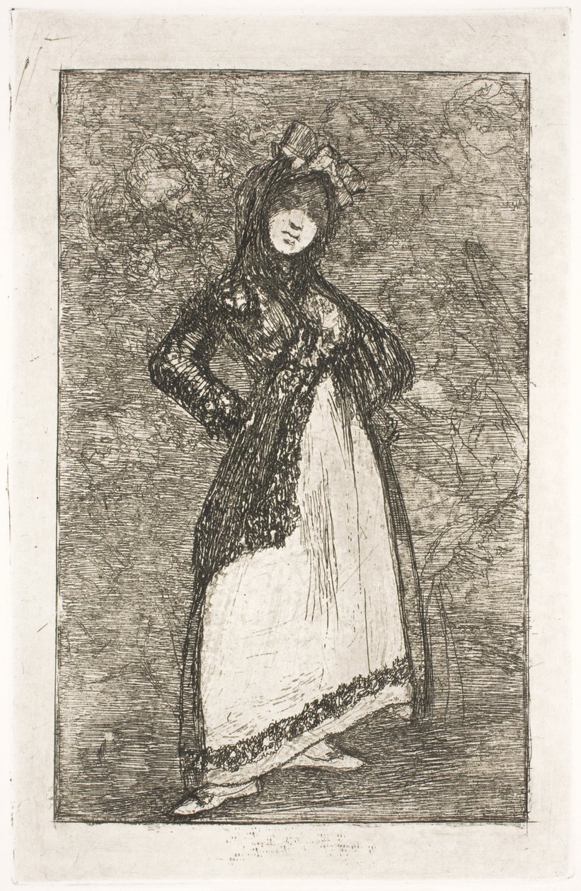 Maja demonien taustalla tekijältä Francisco de Goya