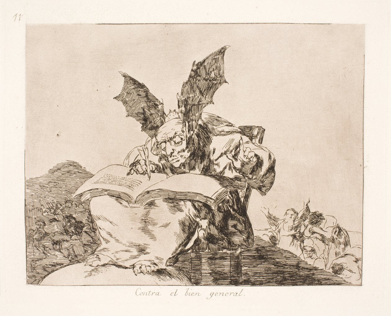 Kohti Almenwelletia (71) tekijältä Francisco de Goya