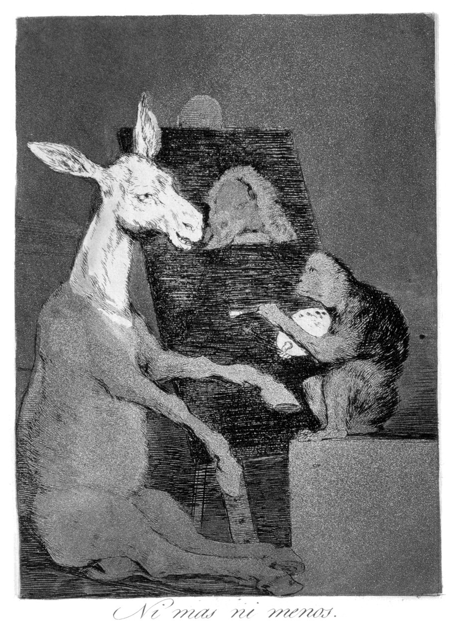 Ei enempää eikä vähempää, 1799 tekijältä Francisco de Goya