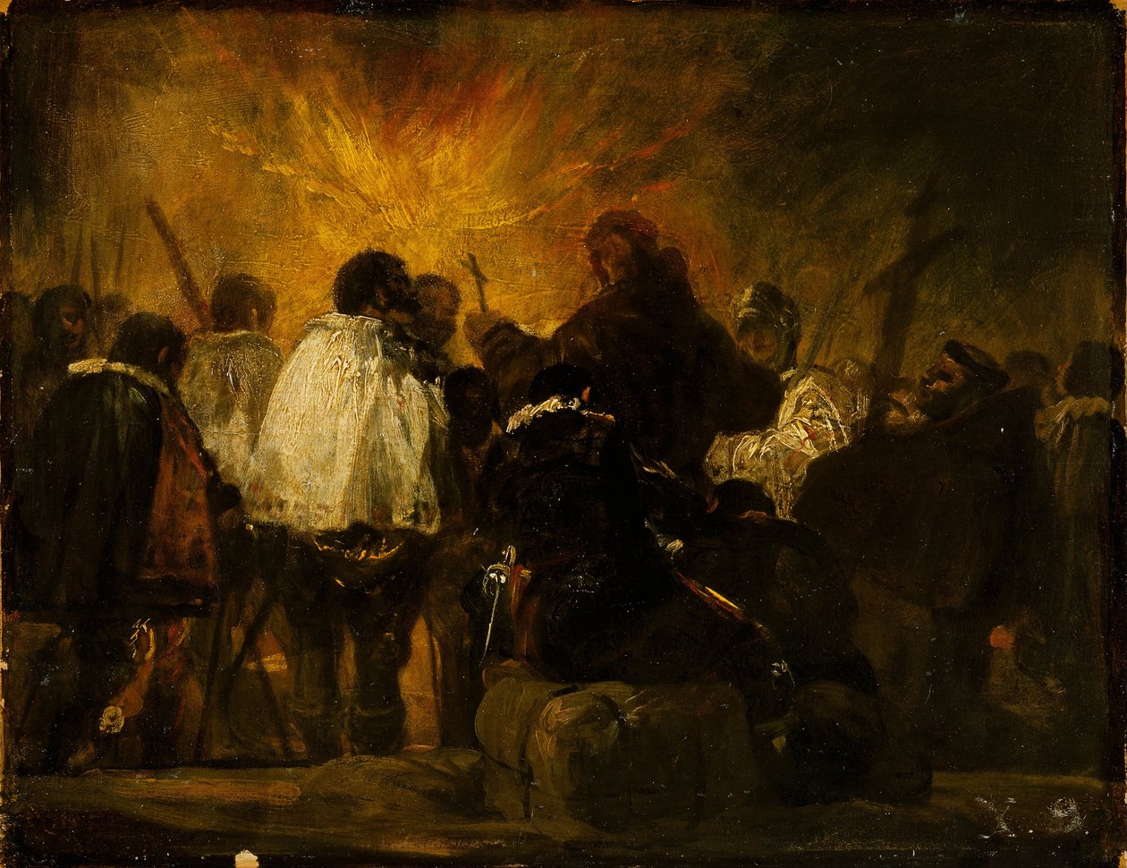 Inkvisition yö tekijältä Francisco de Goya