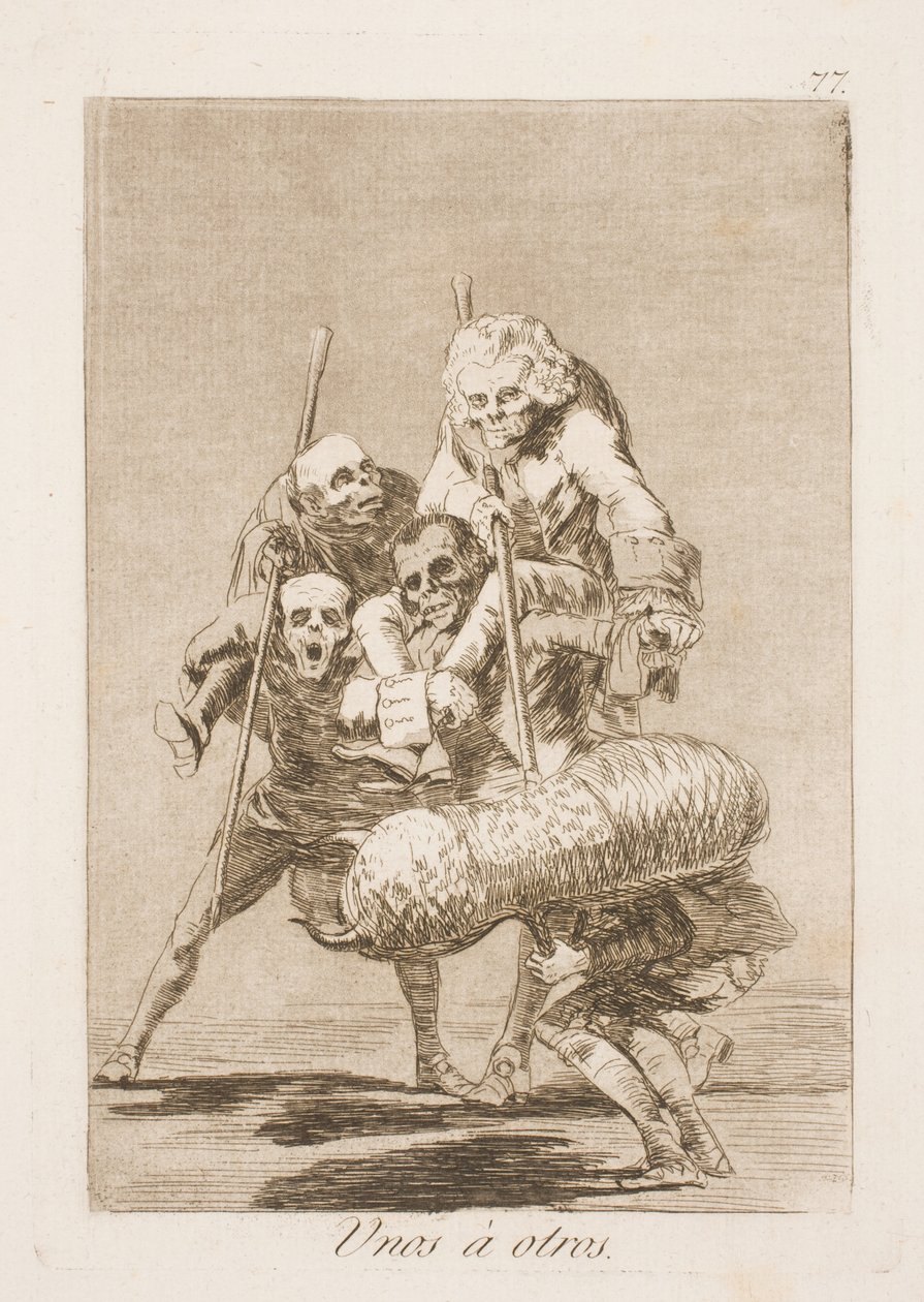 Ara és el final de la seva gira tekijältä Francisco de Goya