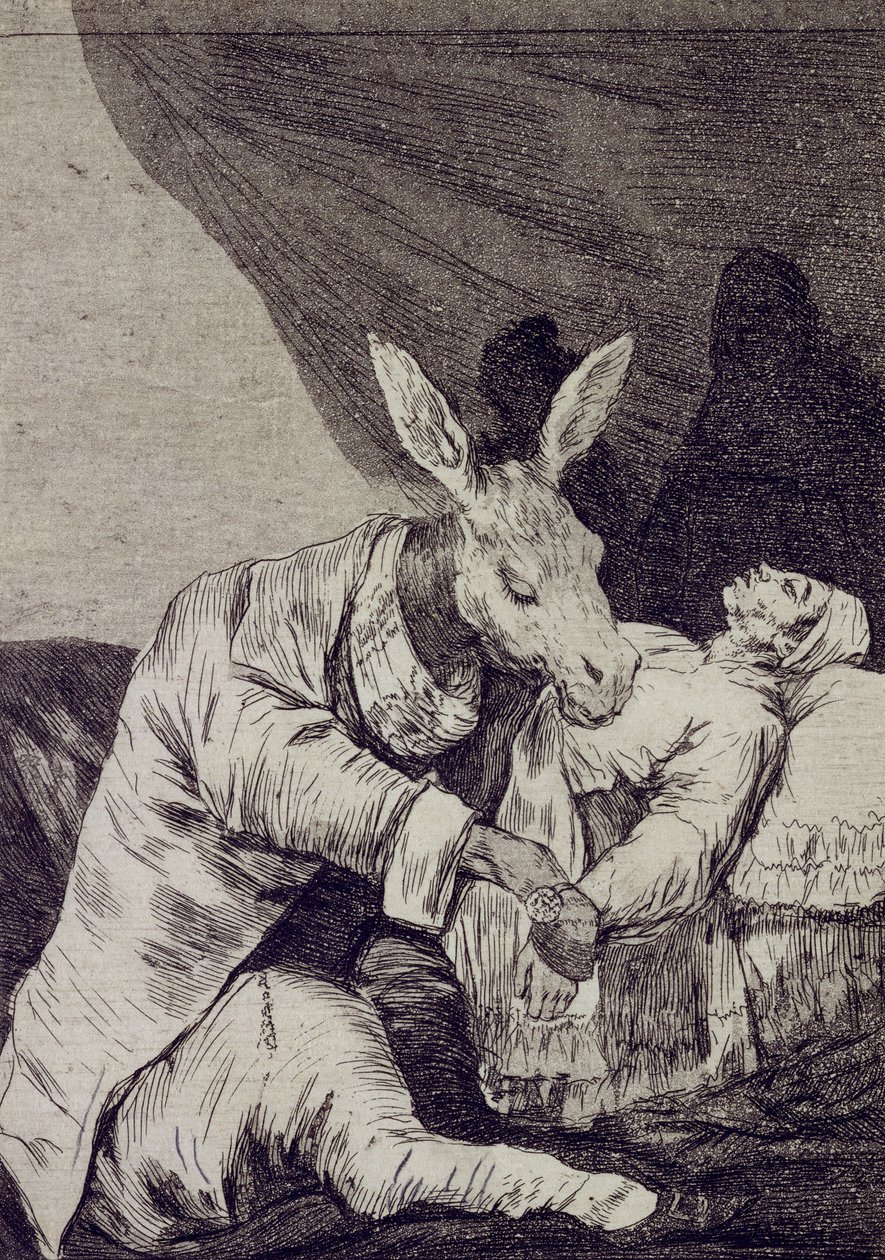 Mihin sairauteen hän kuolee Capricho nro 40 tekijältä Francisco de Goya
