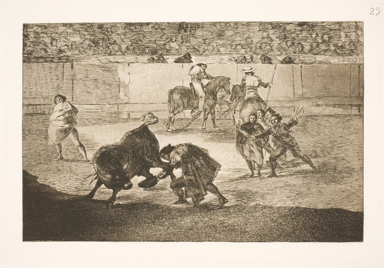 Pepe Illo esittää "recorten" tekijältä Francisco de Goya