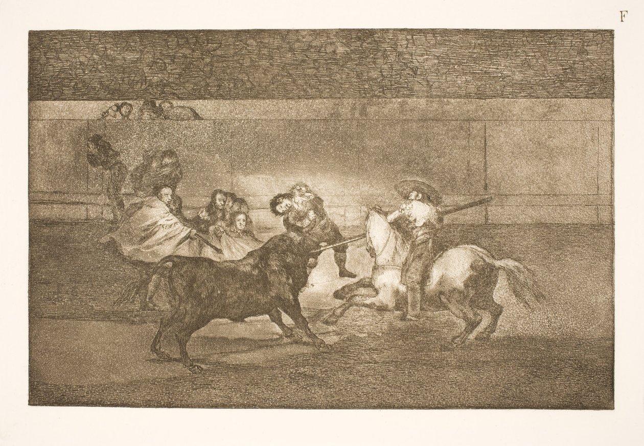 Pepe Illon kuolema (3. sävellys) tekijältä Francisco de Goya