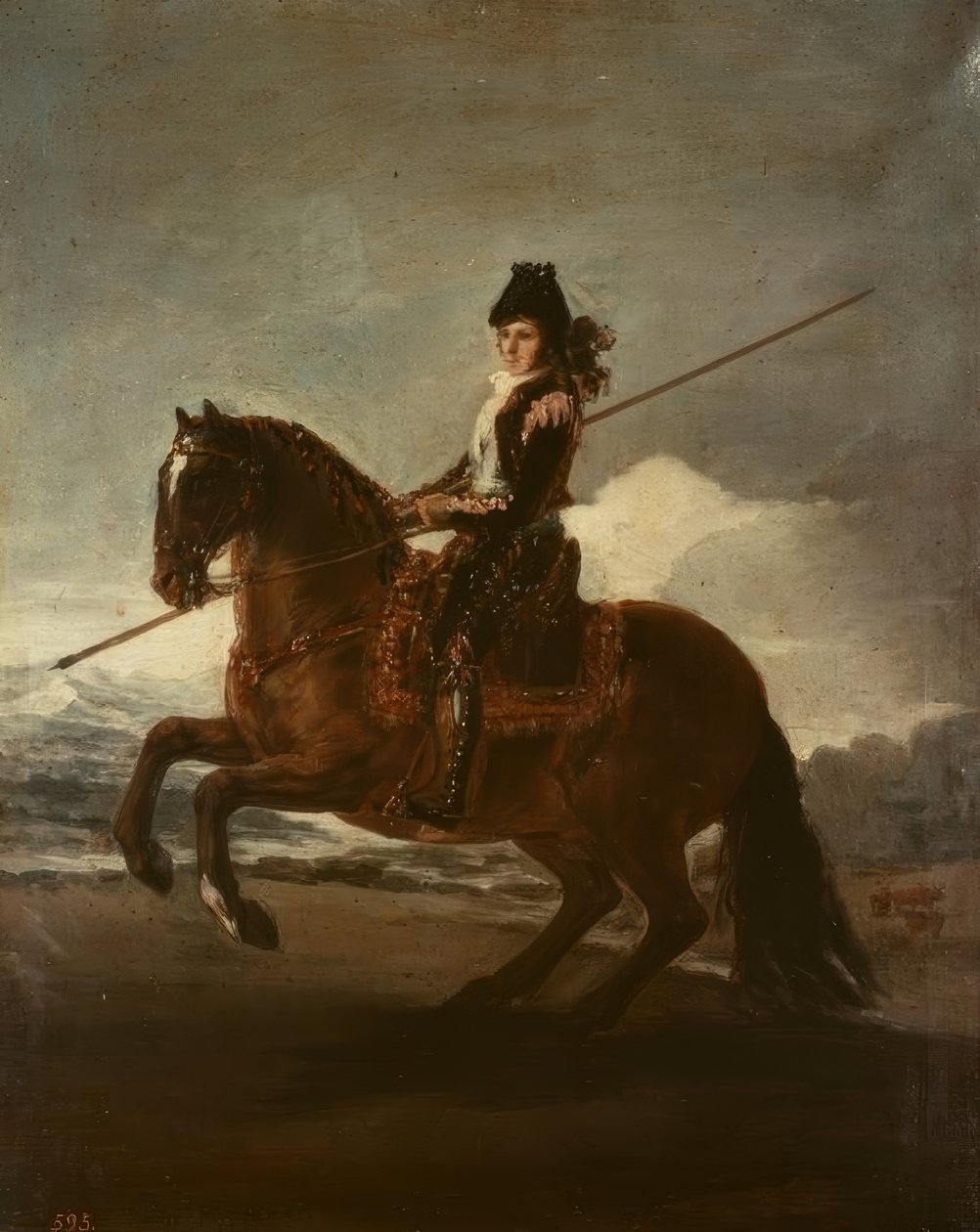 Picador zu Pferde tekijältä Francisco de Goya