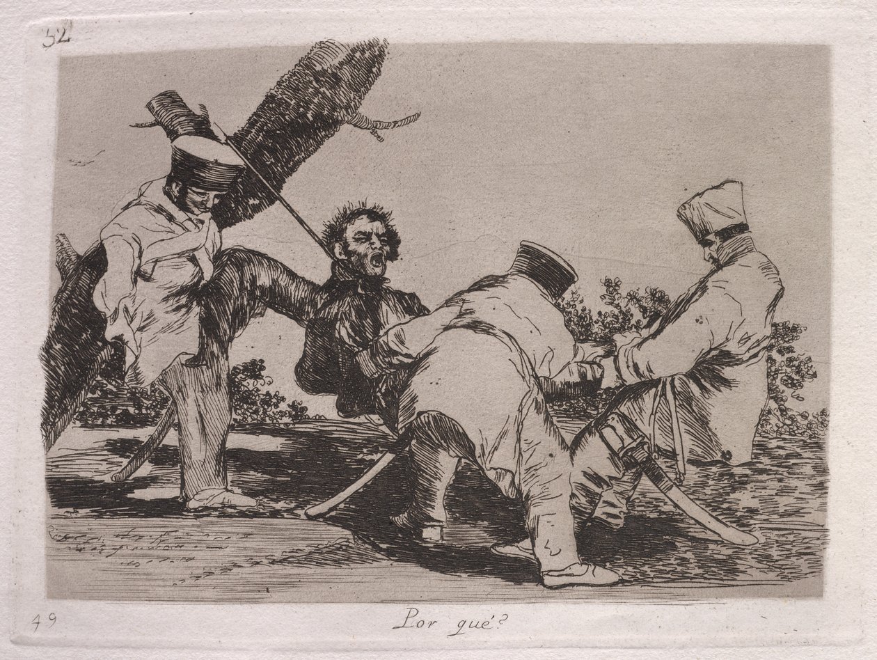 Koska? (miksi?) tekijältä Francisco de Goya