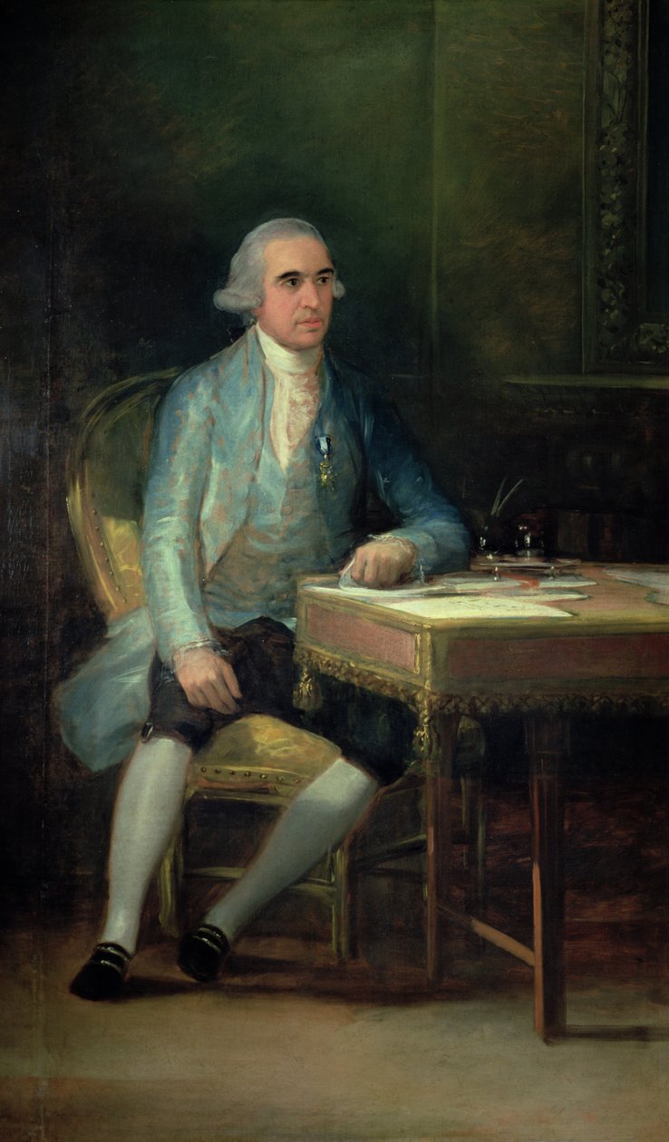 Huonekalut ja erilaiset esineet 1100- ja 1300-luvuilta tekijältä Francisco de Goya
