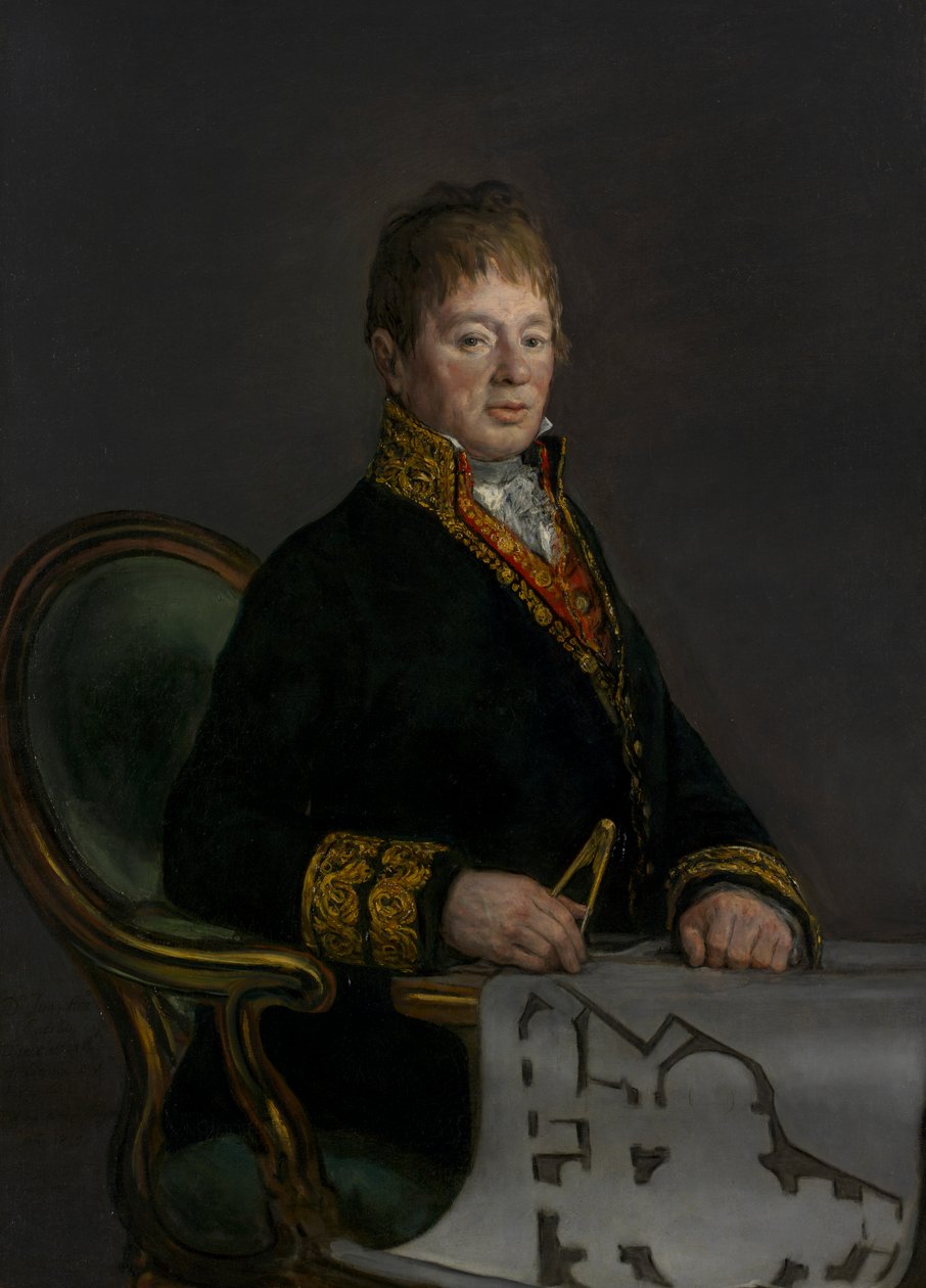 Don Juan Antonio Cuervon muotokuva tekijältä Francisco de Goya