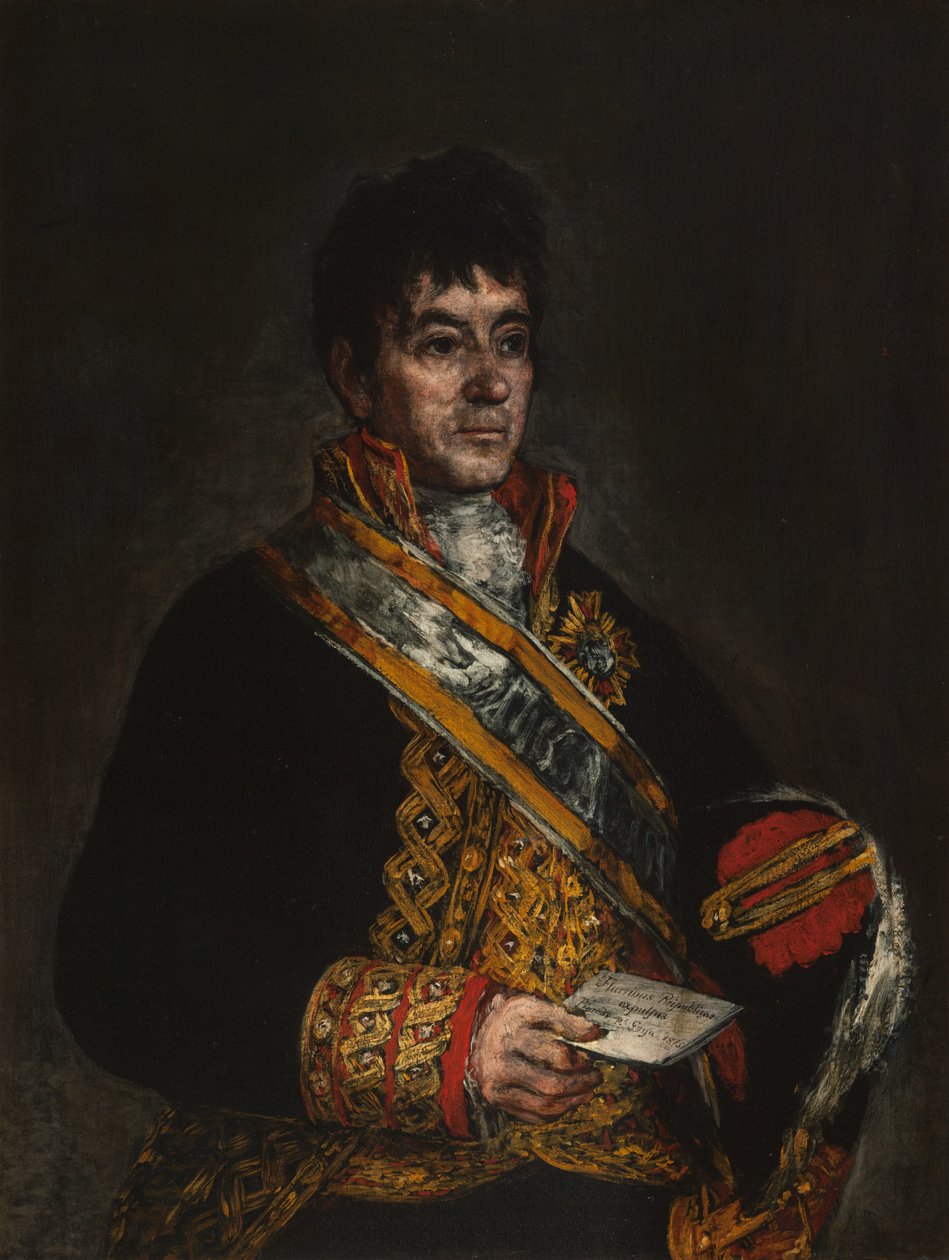 Don Miguel de Lardizábalin muotokuva, 1815 tekijältä Francisco de Goya