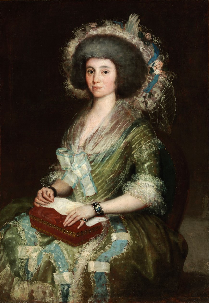 Dona Manuela Camasin muotokuva tekijältä Francisco de Goya