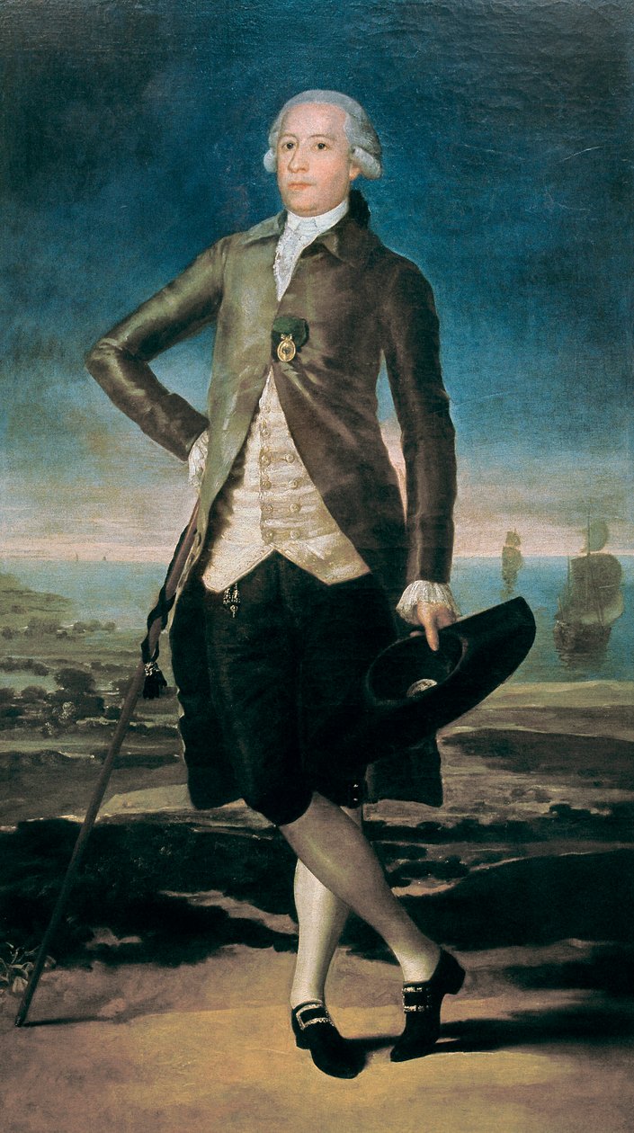 Gaspar Melchor de Jovellanosin muotokuva, Francisco de Goya y Lucientes tekijältä Francisco de Goya