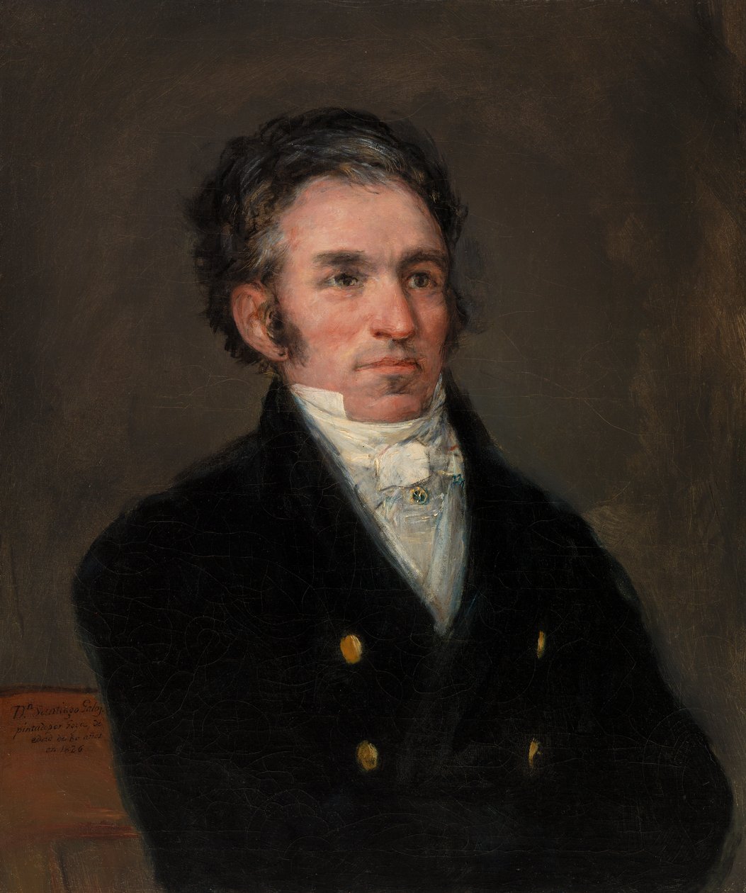 Jacques Galosin muotokuva tekijältä Francisco de Goya