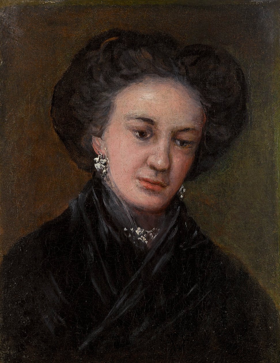 Näyttelijä Rita Lunan muotokuva 1770-1832, 1800-luvun alku. tekijältä Francisco de Goya