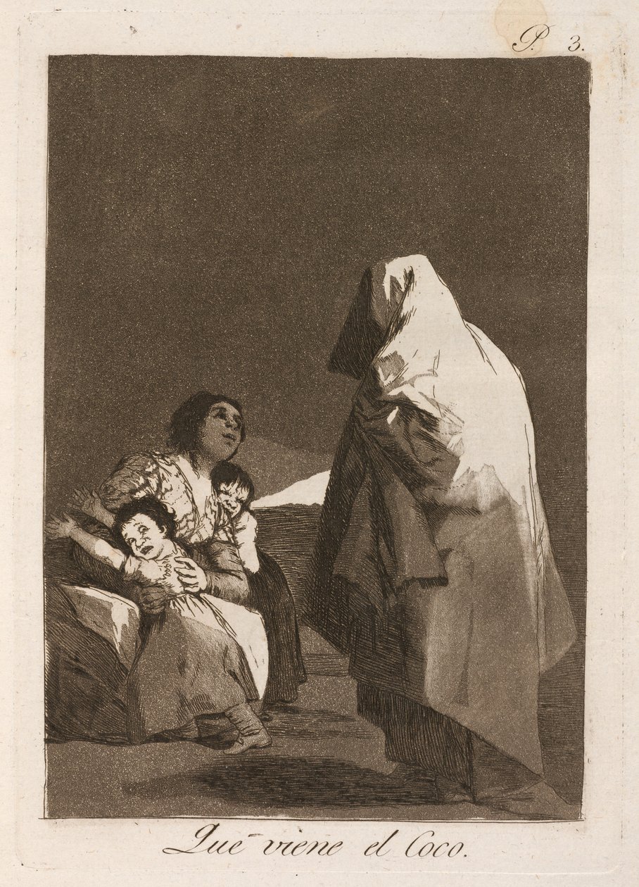 Que ve el coco (Here Comes the Bogey-Man)finnish tekijältä Francisco de Goya