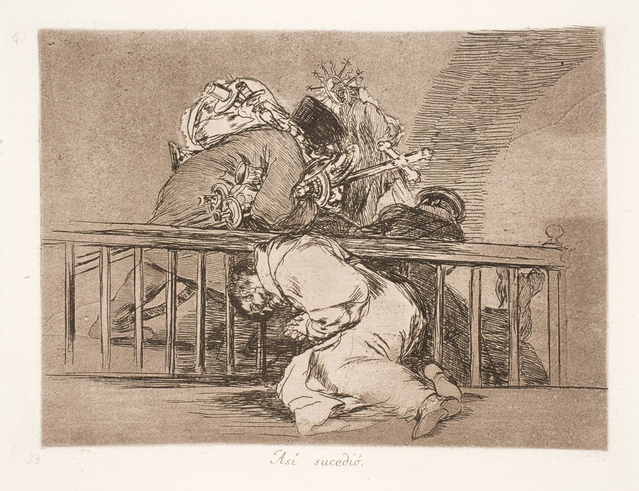 Näin kävi (47) tekijältä Francisco de Goya