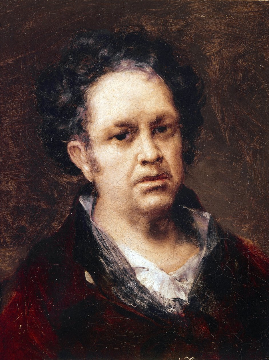 Omakuva 69 vuotta vanha (öljy kankaalle tekijältä Francisco de Goya