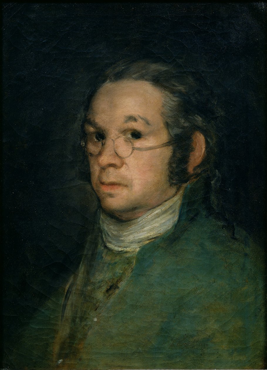 Omakuva laseilla tekijältä Francisco de Goya