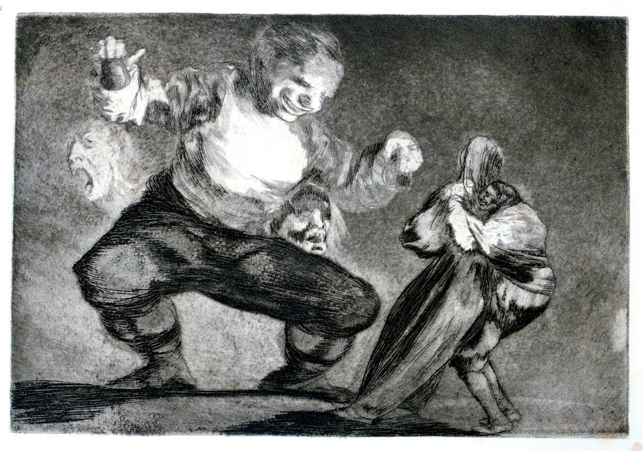 Simpleton, 1819-1823 tekijältä Francisco de Goya