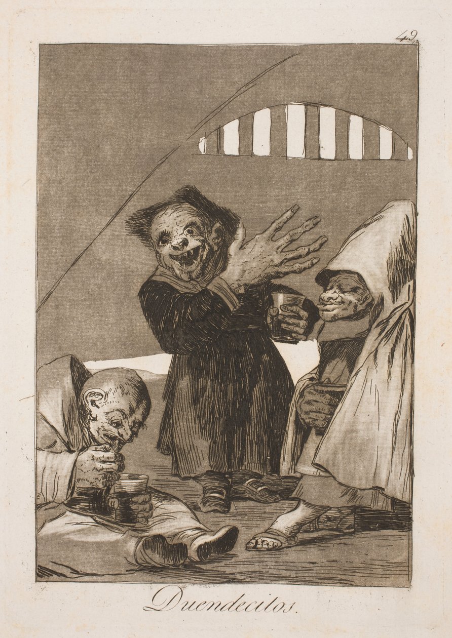 Pienet trollit tekijältä Francisco de Goya