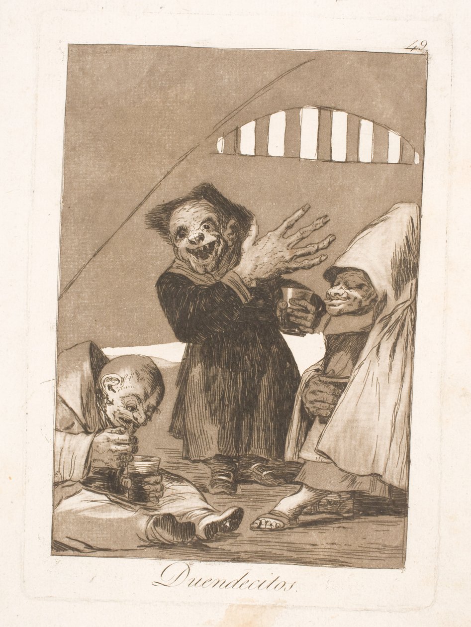 Pienet trollit tekijältä Francisco de Goya