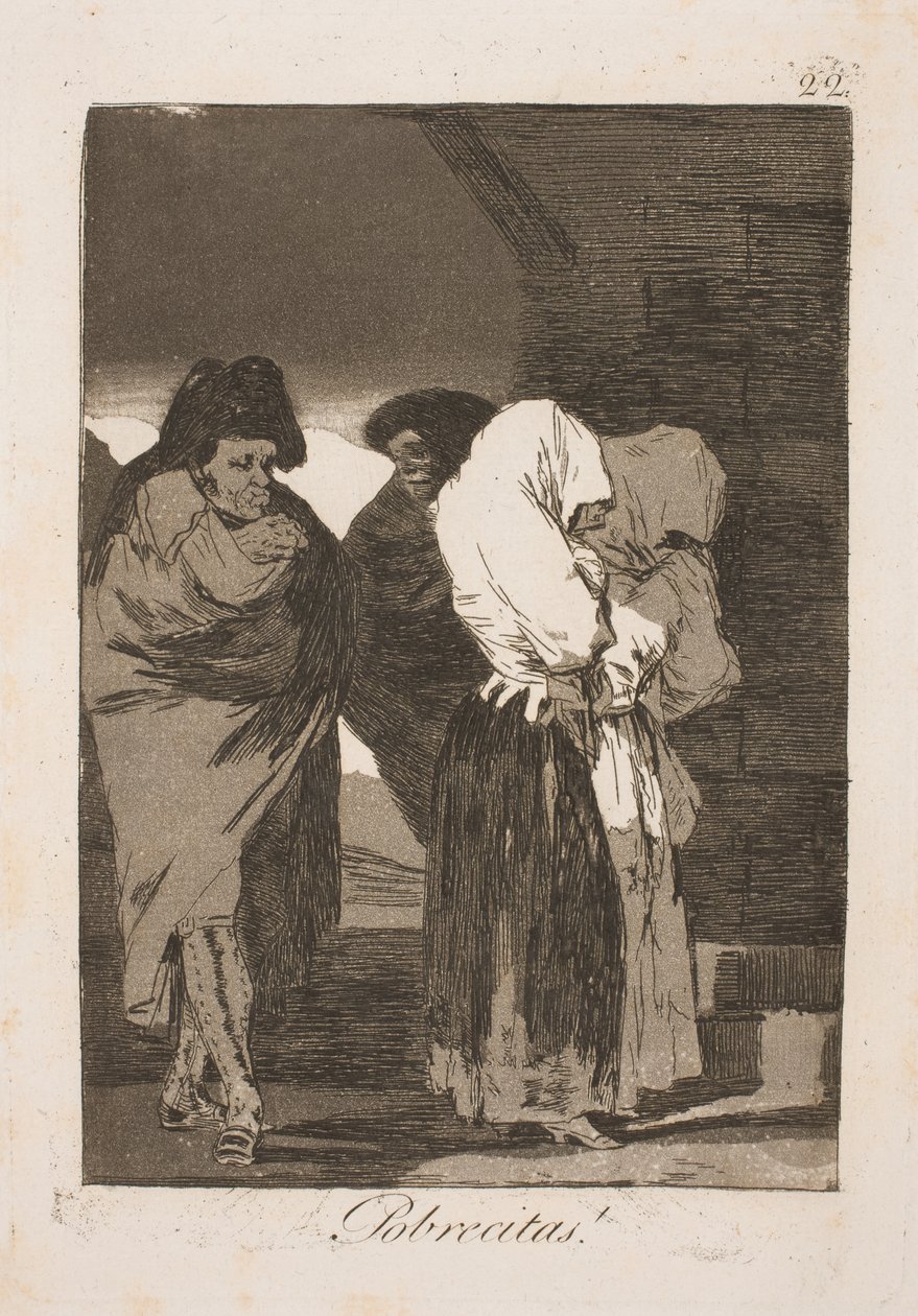 Köyhät tytöt tekijältä Francisco de Goya