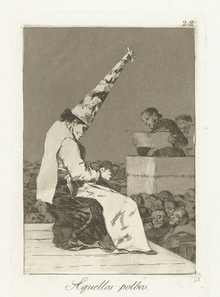 Pölyhiukkasia tekijältä Francisco de Goya